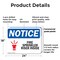 Signmission Fire Sprinkler Riser Inside OSHA Notice Sign, Plastic, 24in W x 18in L, 2PK OS-2PACK-NS-P-1824-L-12679 - alternate 3
